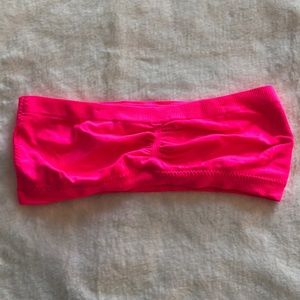 Hot Pink Bandeau Size M